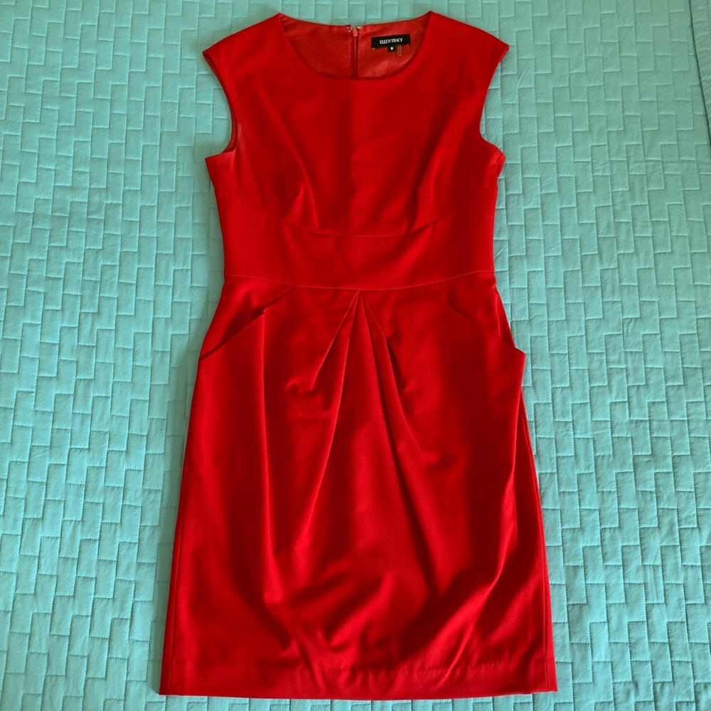 Ellen Tracy | Red Dress